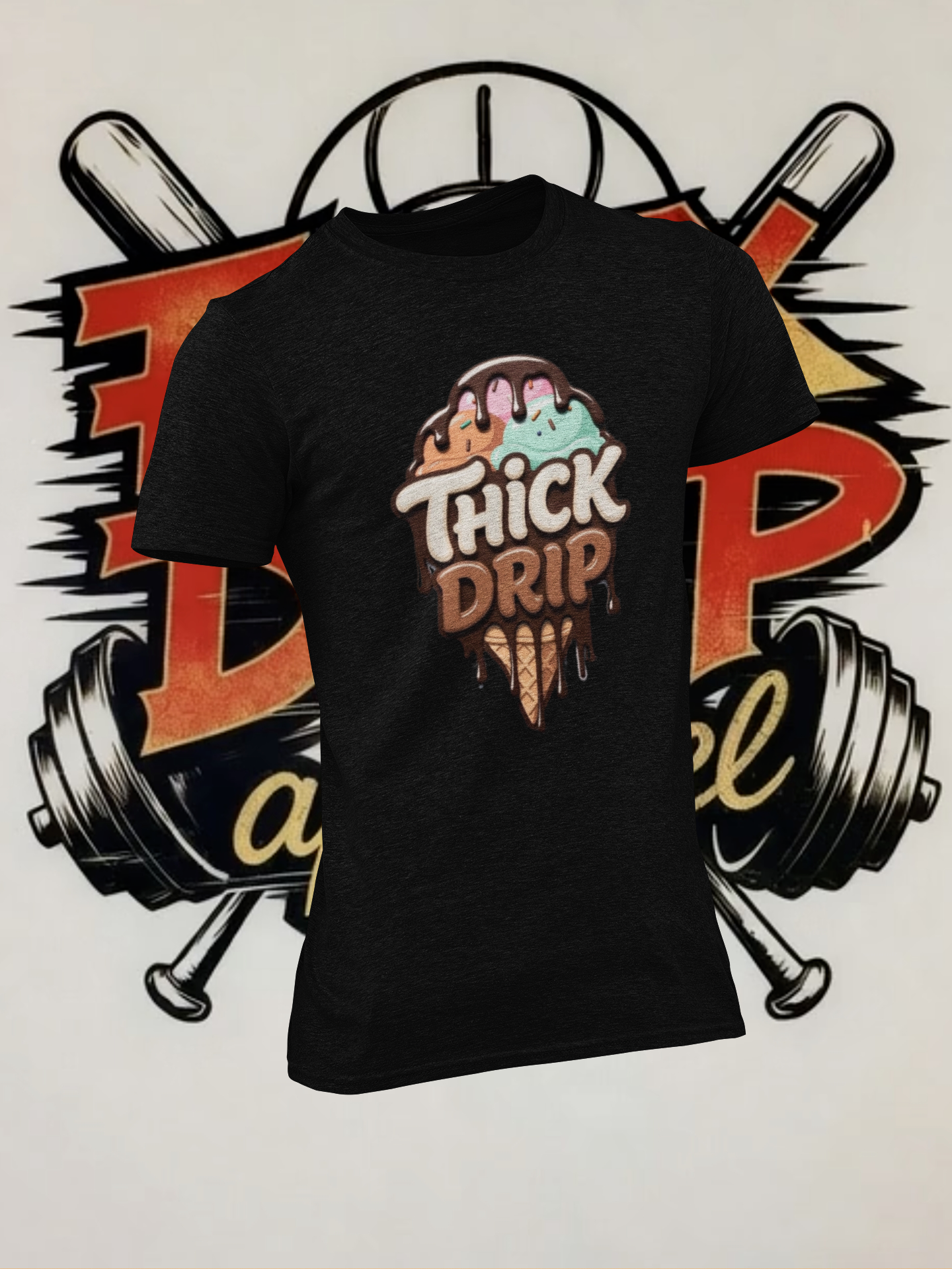 Ice Cream 'Thick Drip' Graphic T-Shirt