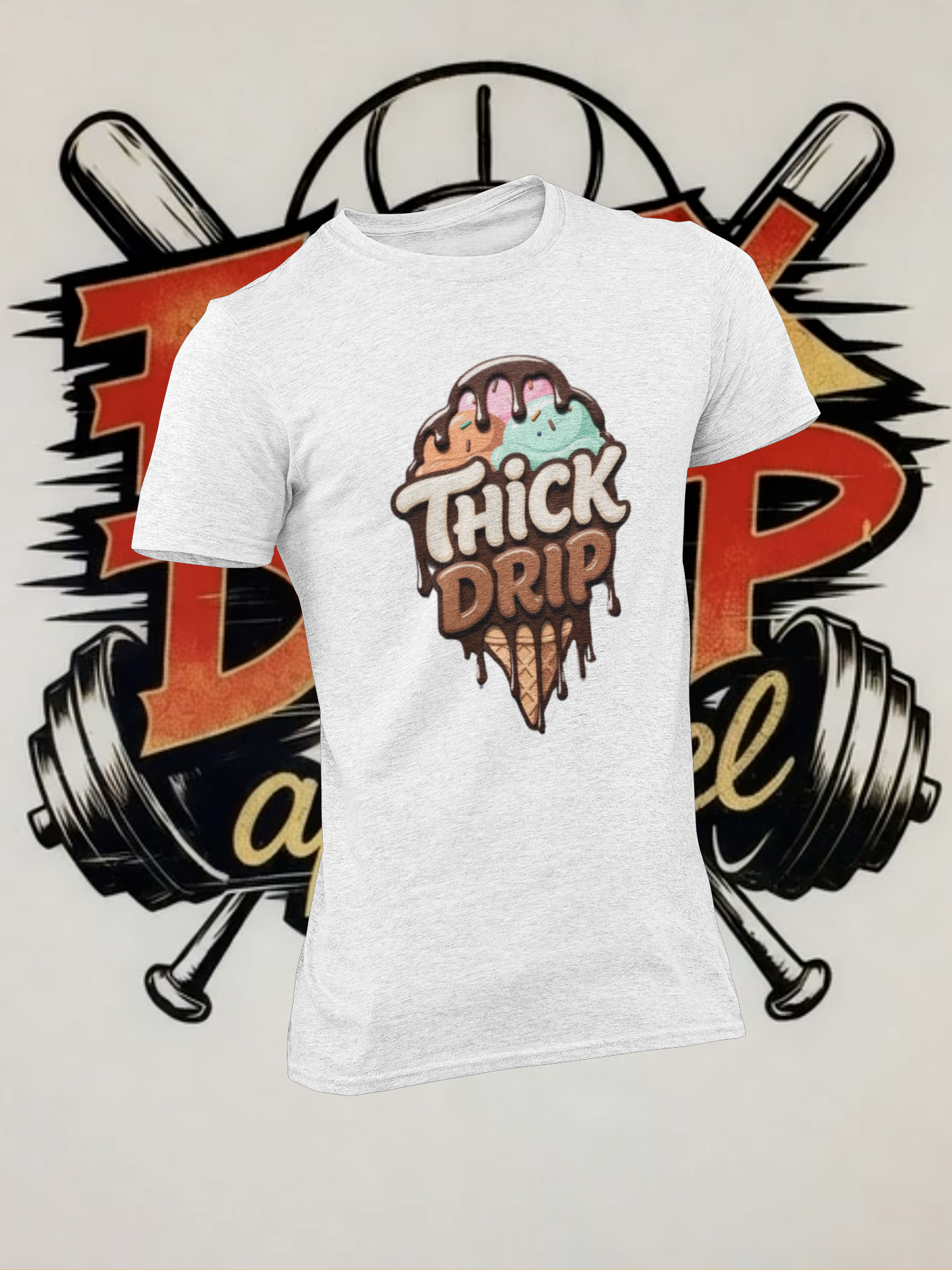 Ice Cream 'Thick Drip' Graphic T-Shirt