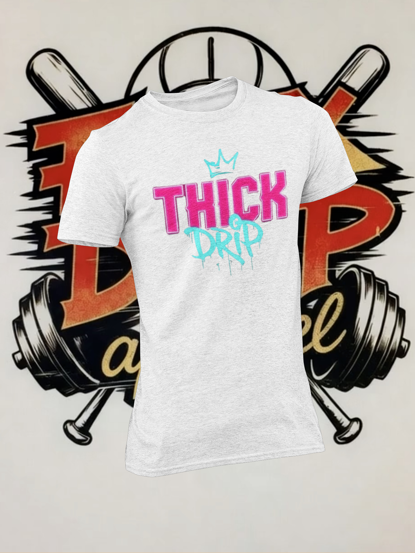 Thick Drip Bold Neon