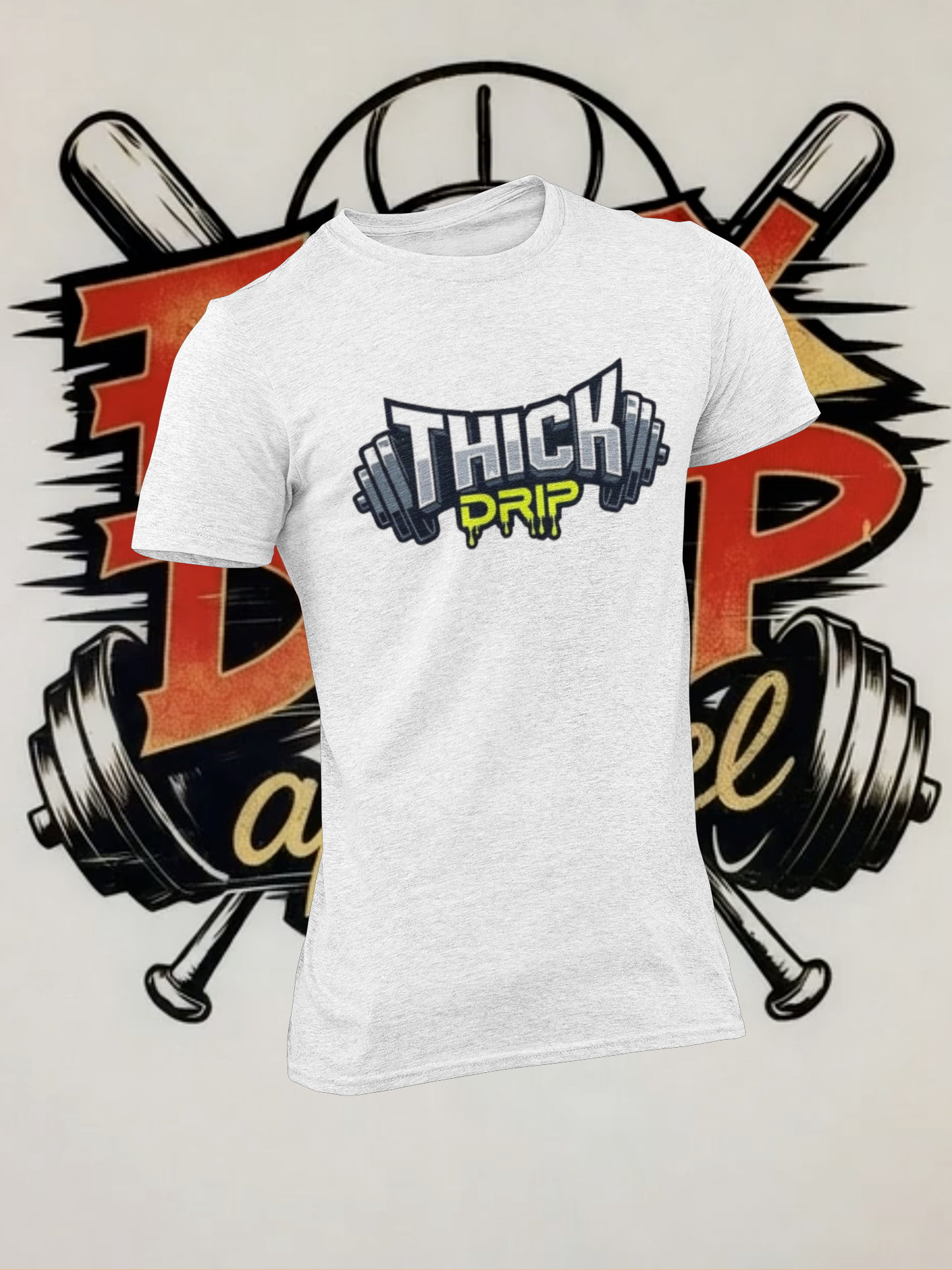 Thick Drip Gym Barbell