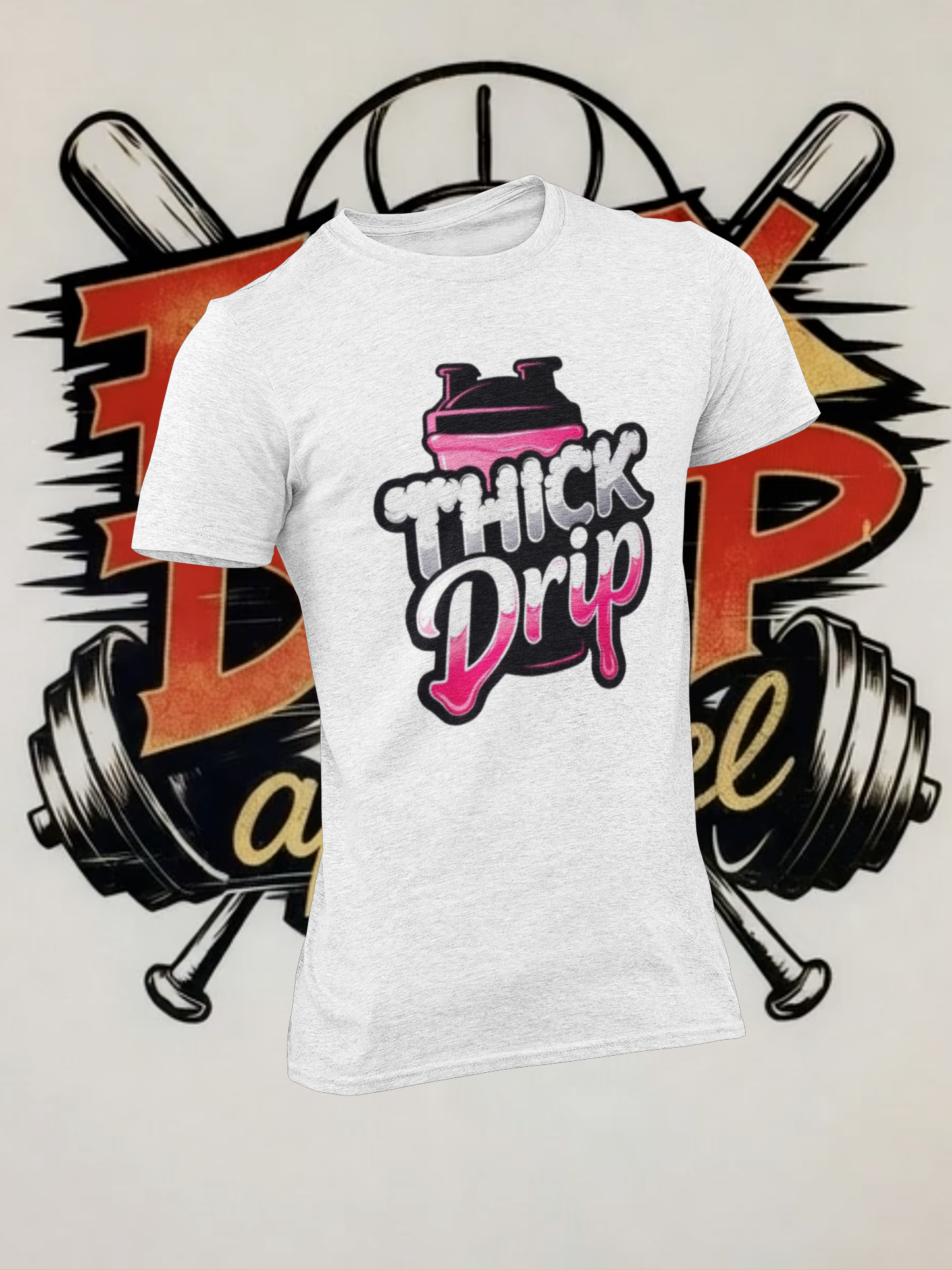"Thick Drip" Pink Milkshake