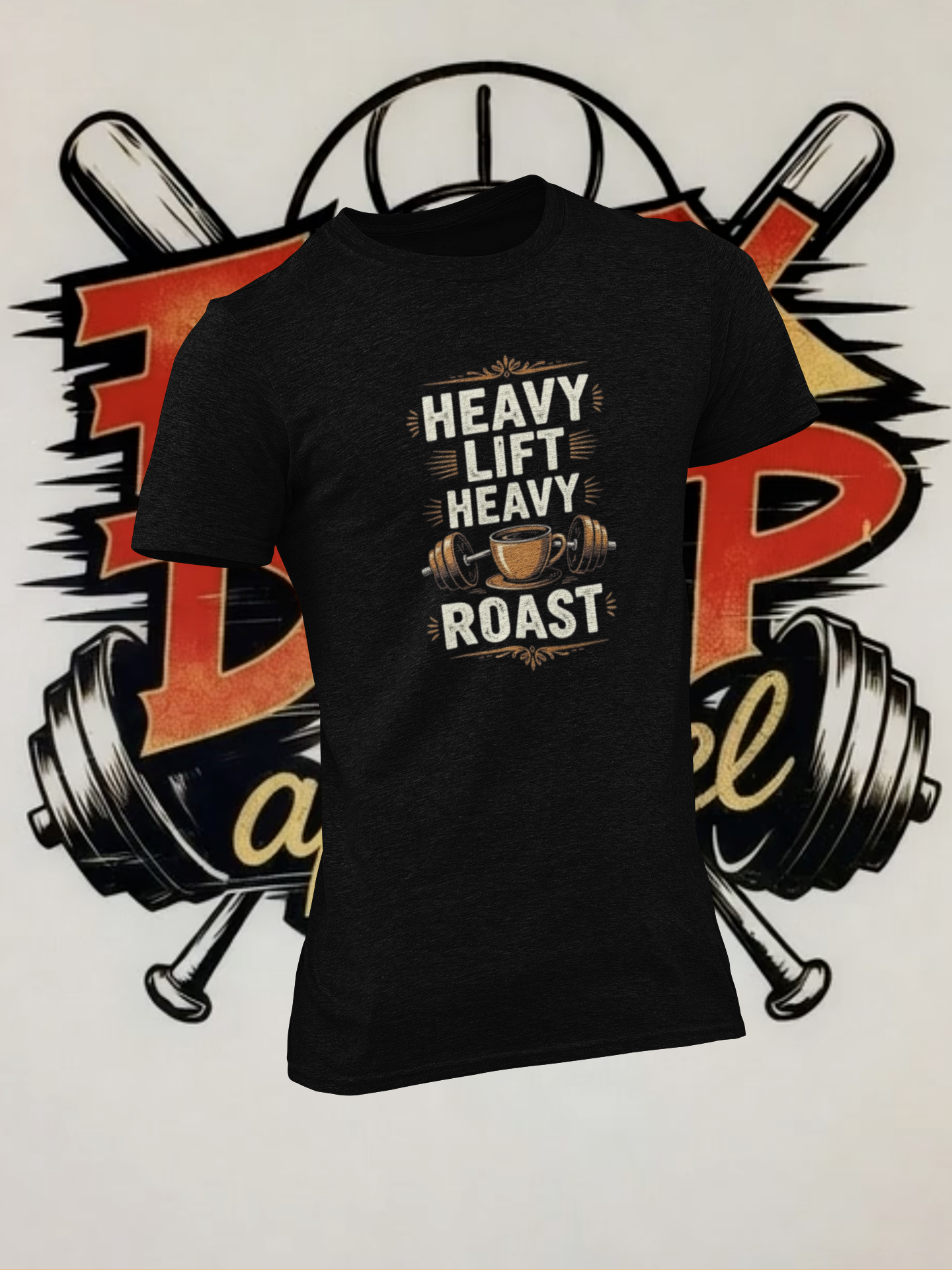 Heavy Lift Heavy Roast Unisex T-Shirt