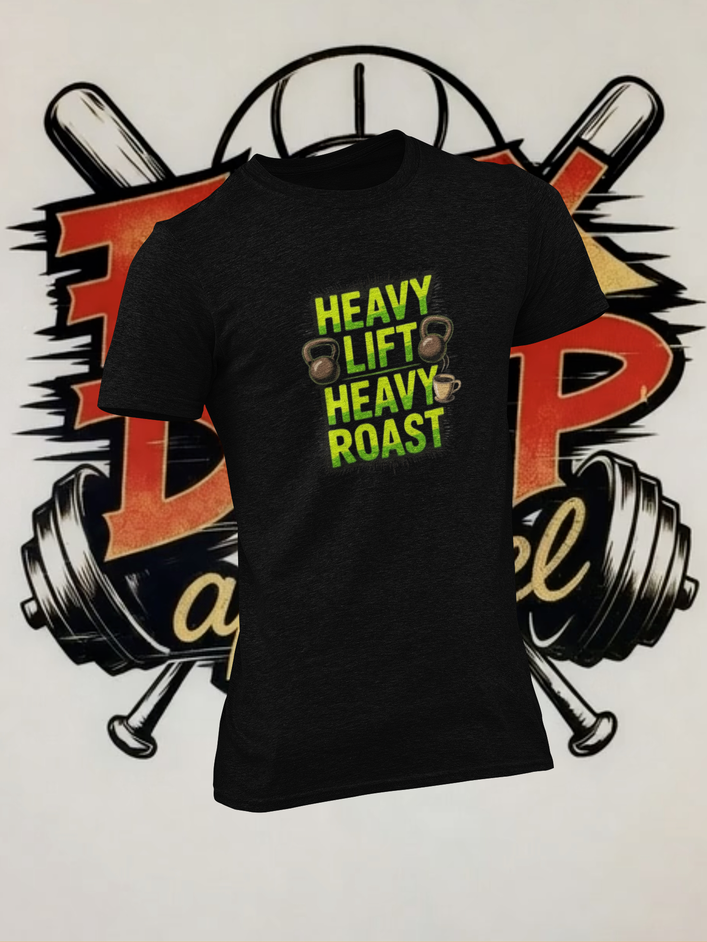 Heavy Lift, Heavy Roast Unisex T-Shirt