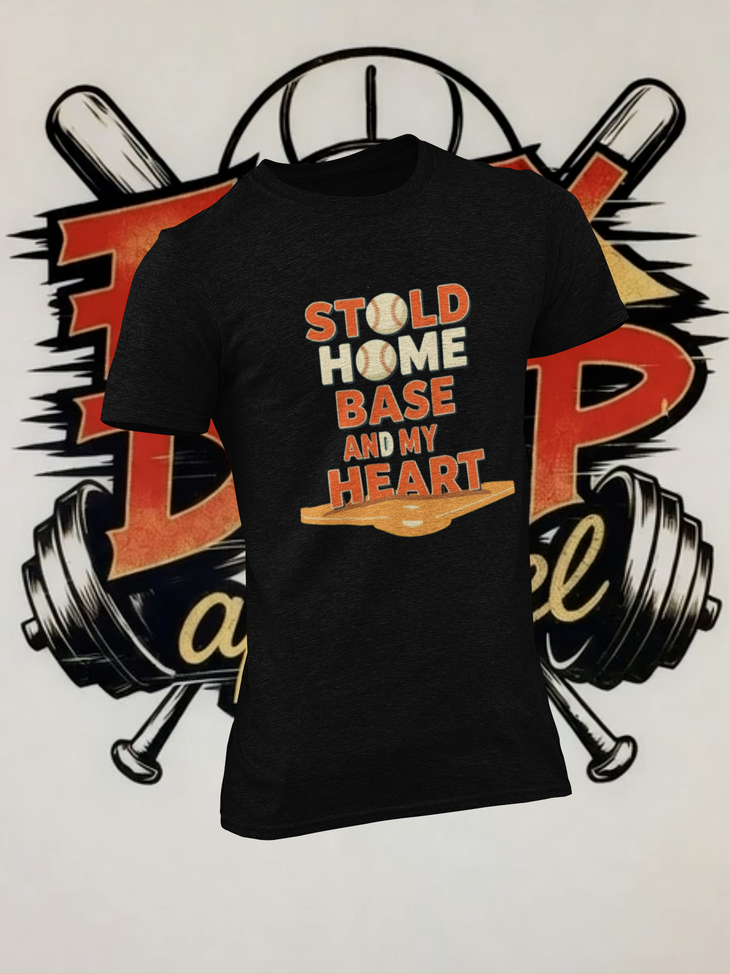 Home Base Heart Unisex T-Shirt
