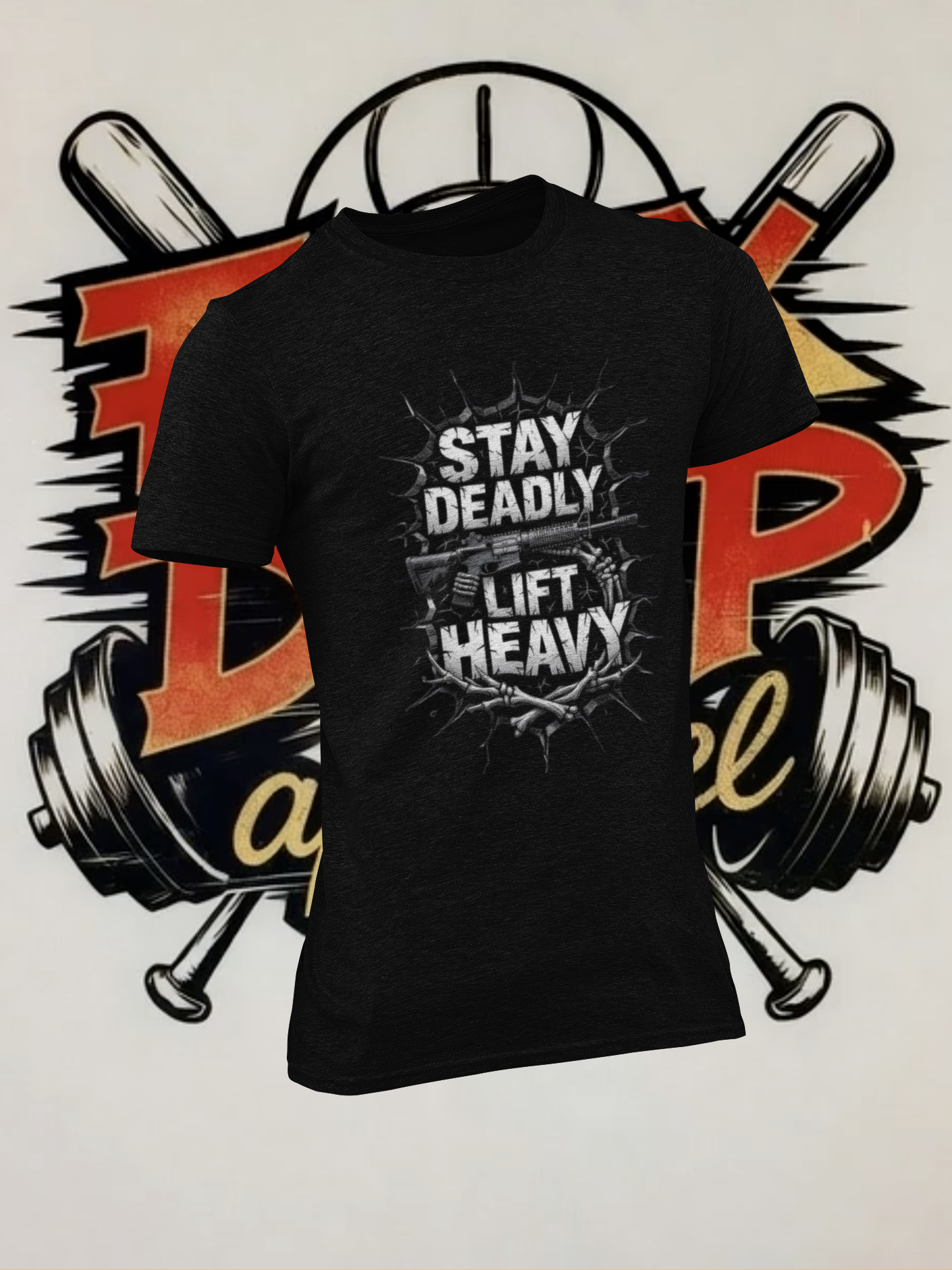 Stay Deadly Lift Heavy T-Shirt | Unisex