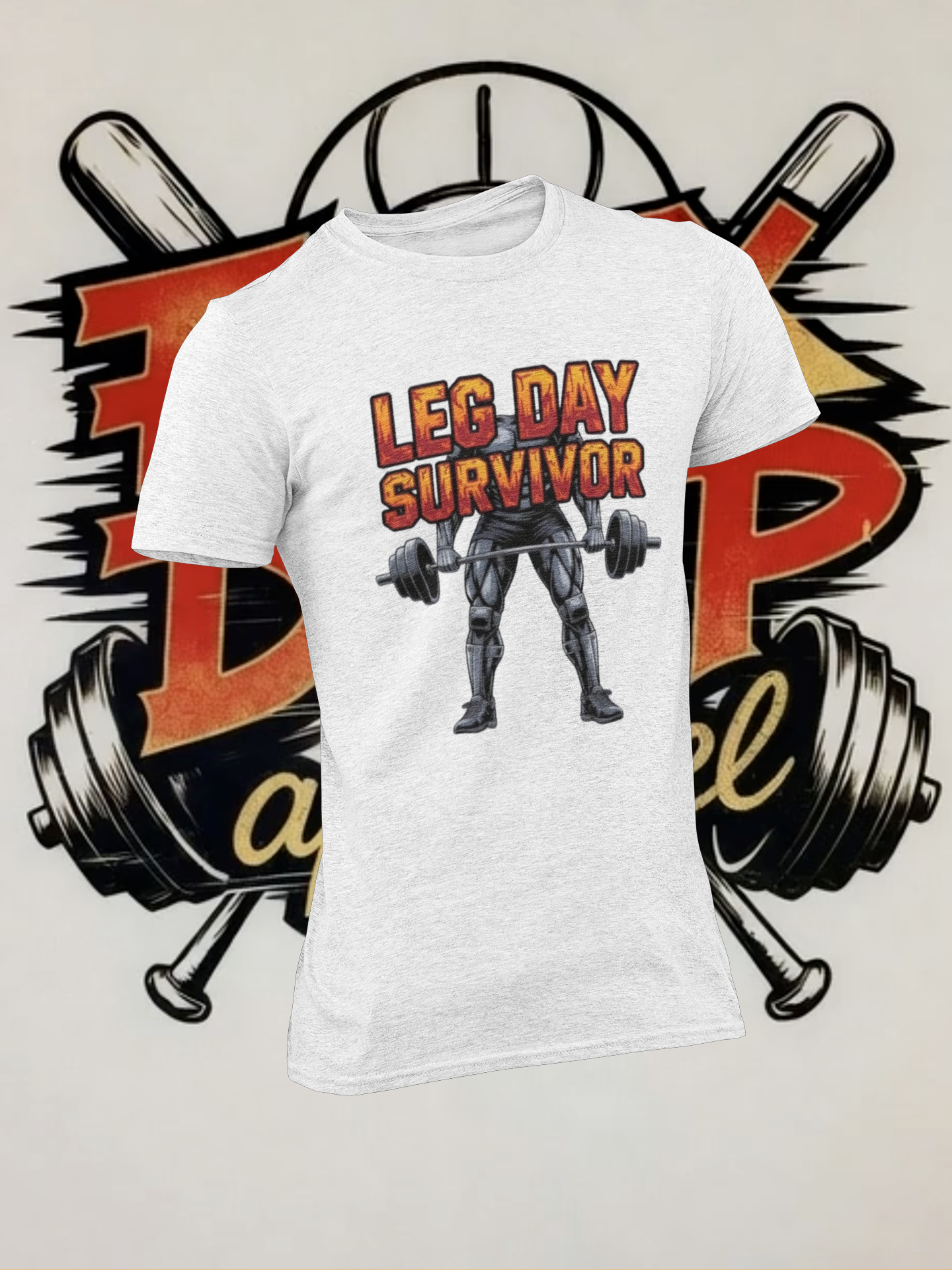 Leg Day Survivor Unisex Softstyle T-Shirt