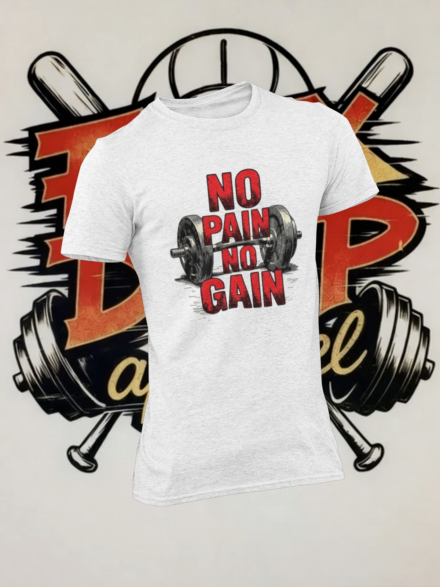 No Pain - Unisex Softstyle T-Shirt